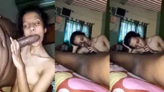 Desi Bhabhi ko Lode se Brush Krva Diya